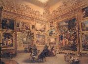 Frederick Mackenzie The National Gallery when at Mr J.J Angerstein's House,Pall Mall oil painting